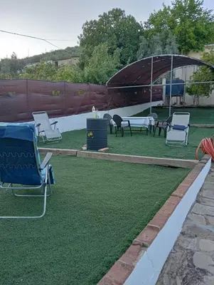 Jardín al aire libre en Alojamiento Rural Los Limones