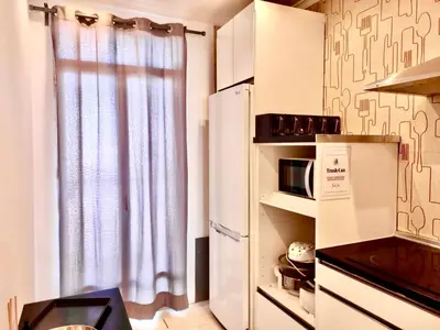 Una cocina o zona de cocina en Happy Sevilla