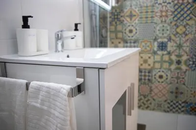 Un baño de Apartamento las setas