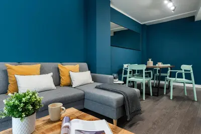 Zona de estar de Espíritu Santo Suite Apartment