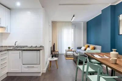 Una cocina o zona de cocina en Espíritu Santo Suite Apartment
