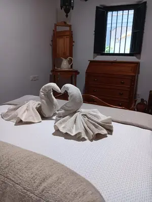 Cama o camas de una habitación en Corral Montelucía Siglo XVI