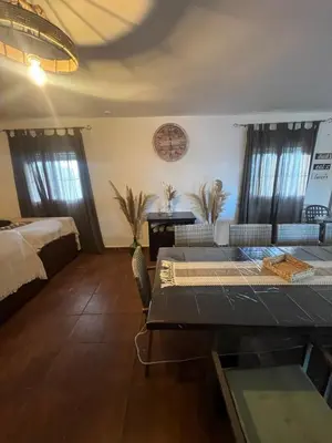 Cama o camas de una habitación en Villa Antaquira