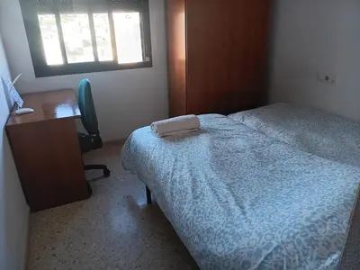 Cama o camas de una habitación en Habitación 2 Camas en PISO COMPARTIDO
