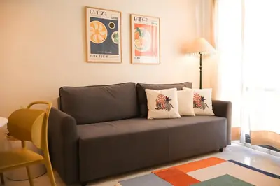 Zona de estar de MonKeys Apartments San Bernardo