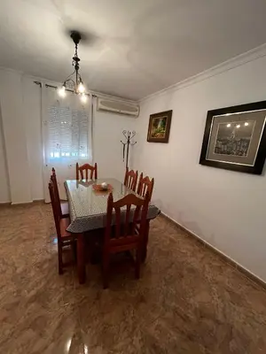 Zona de estar de chalet adosado La morena cerca del caminito del rey