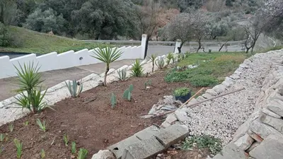 Jardín al aire libre en Finca Las Minas - Studio