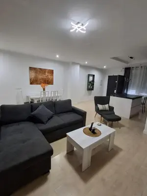 Zona de estar de Loft Las Mercedes