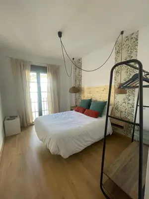 Cama o camas de una habitación en Apartamento CASA PEPA