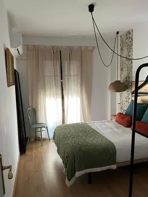 Cama o camas de una habitación en Apartamento CASA PEPA