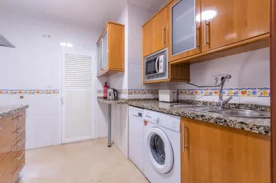 Una cocina o zona de cocina en El Rinconcito de Miraflores