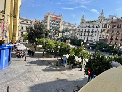Vista general de Córdoba o vista desde el apartamento