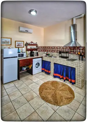 Una cocina o zona de cocina en Casa Rural Casita de Chocolate