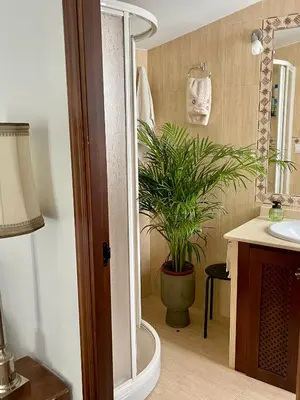 Un baño de Casa Mirador de San Benito