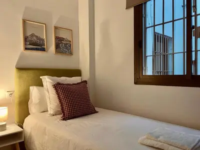 Cama o camas de una habitación en Apartamento San Luis