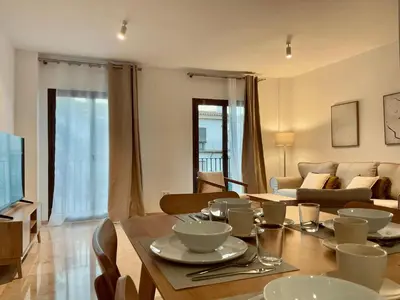 Zona de estar de Apartamento San Luis