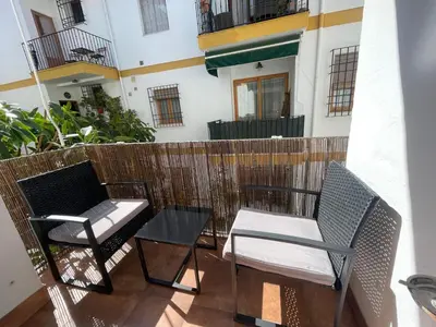 Un balcón o terraza de CENTRO - Patio Andaluz San Pablo - PARKING GRATIS- WIFI