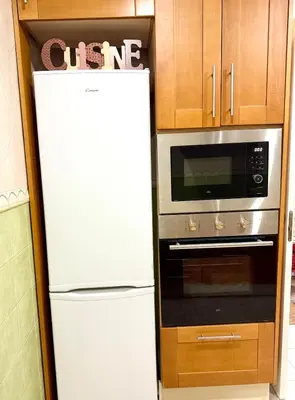Una cocina o zona de cocina en Centro histórico a pie, parking gratis
