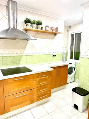 Una cocina o zona de cocina en Centro histórico a pie, parking gratis