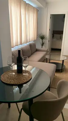 Zona de estar de Apartamentos RoMar Campillos