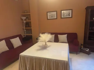 Zona de estar de AMPLIA Y CÉNTRICA VIVIENDA PARA 6px !SEVILLA A TUS PIES!
