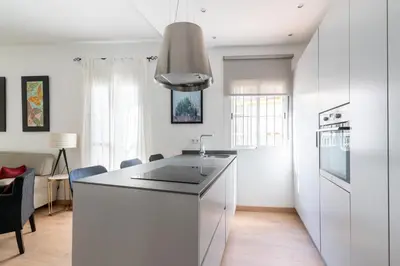 Una cocina o zona de cocina en Dúplex Sta Rufina