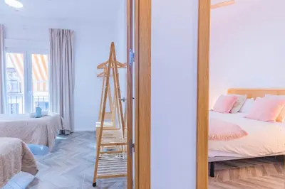 Cama o camas de una habitación en Luxury Downtown Station Córdoba