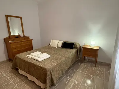 Cama o camas de una habitación en Meloja Centro