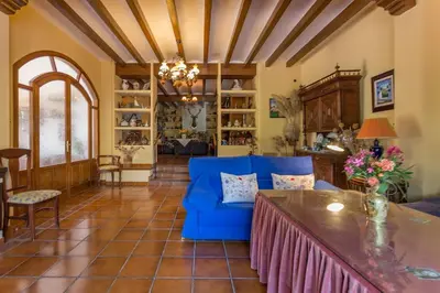 Zona de estar de Cortijo La Mimbre Rural