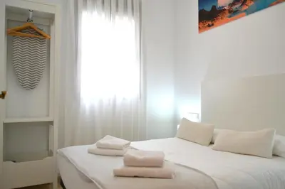 Cama o camas de una habitación en Sunshine los Angeles