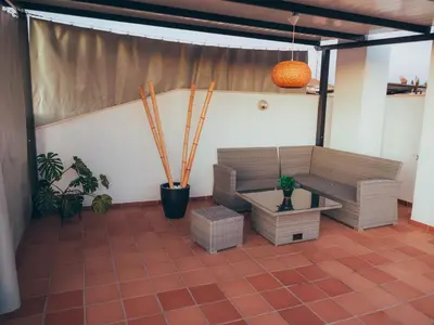Zona de estar de Apartamentos Molino Almona HC