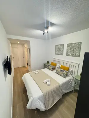 Cama o camas de una habitación en Casa Armonía