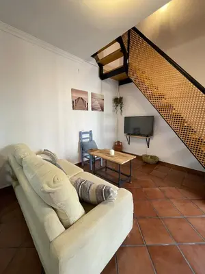 Una televisión o centro de entretenimiento en Apartamento Potro 2 Córdoba