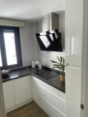 Una cocina o zona de cocina en Via Verde del Aceite