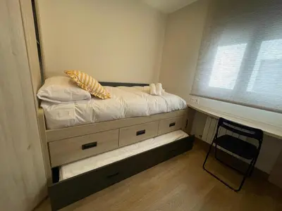 Cama o camas de una habitación en Via Verde del Aceite