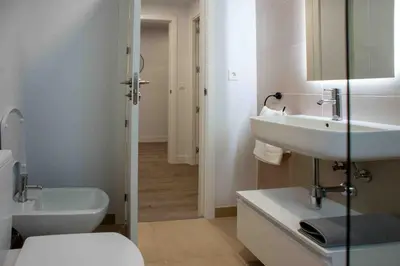Un baño de Precioso apartamento para rest work and enjoy en Cordoba Centro 5B