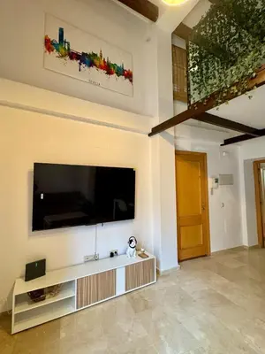 Una televisión o centro de entretenimiento en Exclusive Apartment Alameda Sevilla