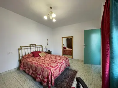 Cama o camas de una habitación en LA CASA VERDE -Mancha Real-Jaen-Ubeda-Baeza
