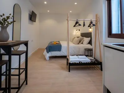 Cama o camas de una habitación en Capuchinos Home