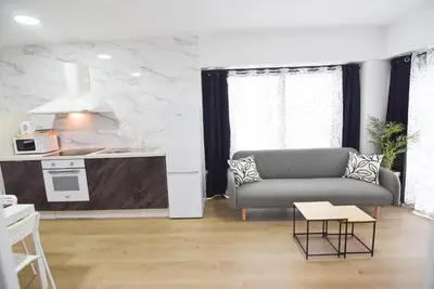 Una cocina o zona de cocina en BAJO 23 con FACIL APARCAMIENTO
