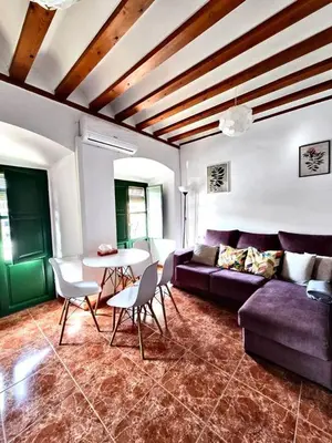 Zona de estar de Casa en La Corredera