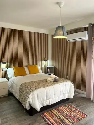 Cama o camas de una habitación en Apto II Santa Clara Centro