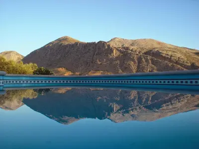 Paisaje cerca de esta villa