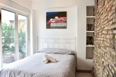 Cama o camas de una habitación en Wish Suite Hercules de Sevilla