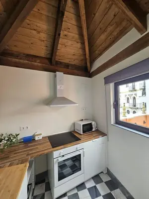 Una cocina o zona de cocina en Dúplex con vistas a Las Setas