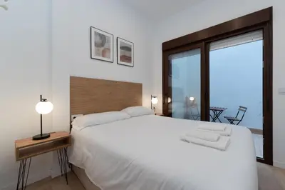 Cama o camas de una habitación en Casa Nacar
