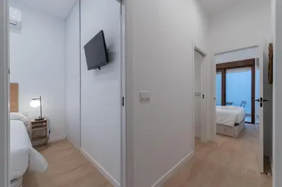 Cama o camas de una habitación en Casa Nacar