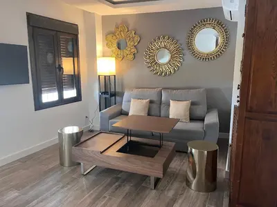 Zona de estar de Mucho Trigo Apartments B