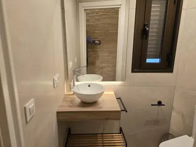 Un baño de Mucho Trigo Apartments B
