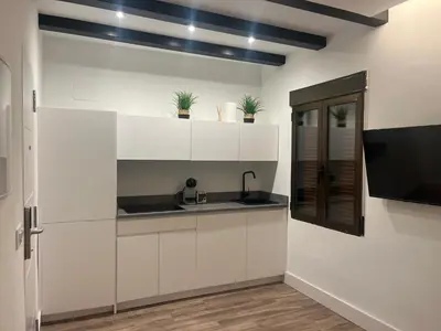 Una cocina o zona de cocina en Mucho Trigo Apartments C